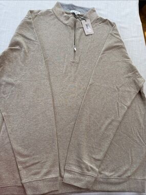 Peter Millar Half-Zip Turtleneck Sweater